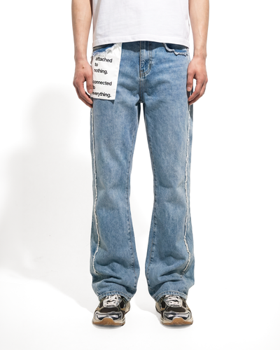 Blue DVNTY Connect Flare Jeans