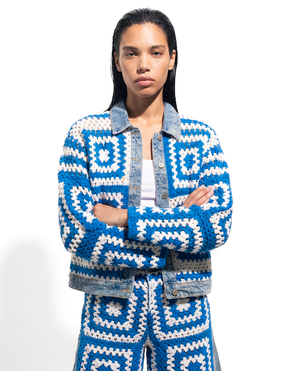 DVNTY Stitched Realm Denim Jacket