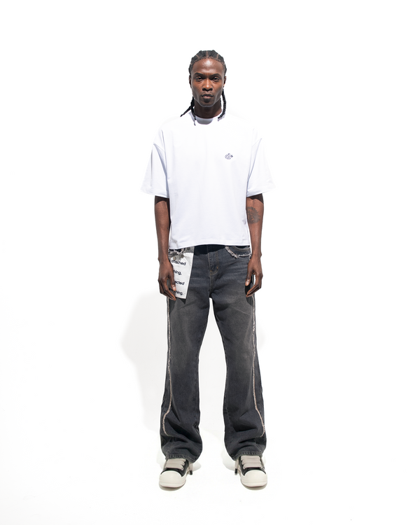 Grey DVNTY Connect Flare Jeans