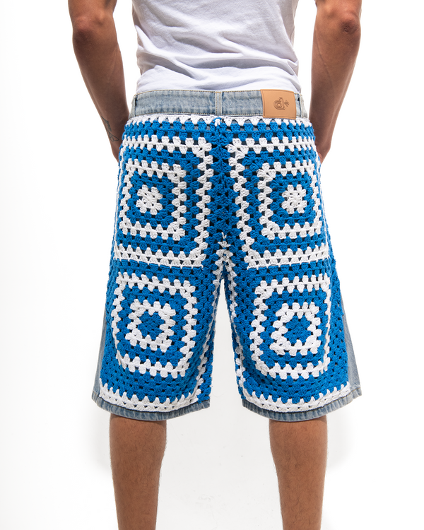 DVNTY Stitched Realm Denim Shorts