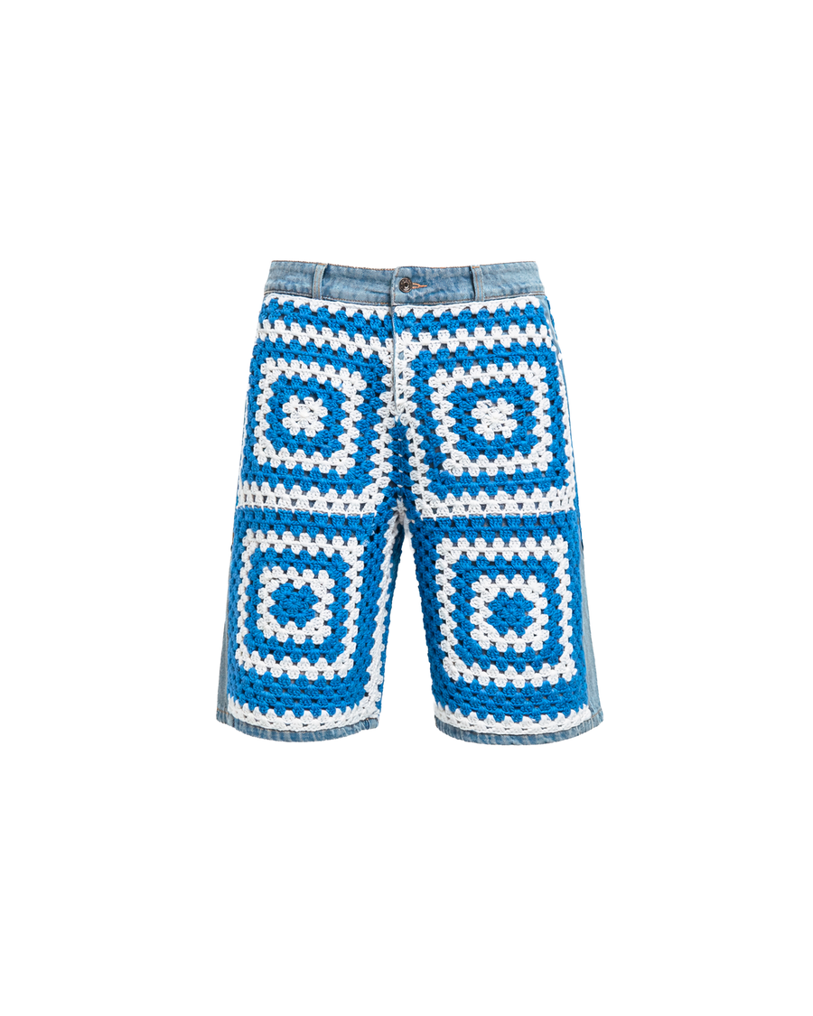 DVNTY Stitched Realm Denim Shorts