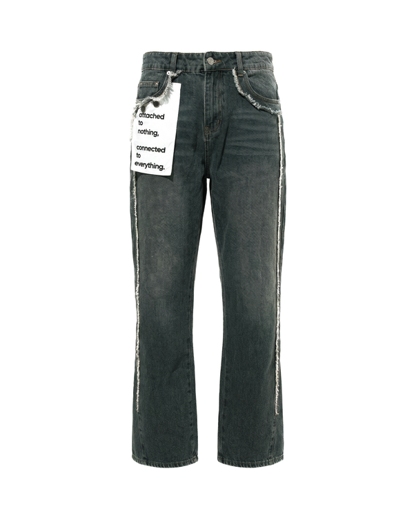Grey DVNTY Connect Flare Jeans