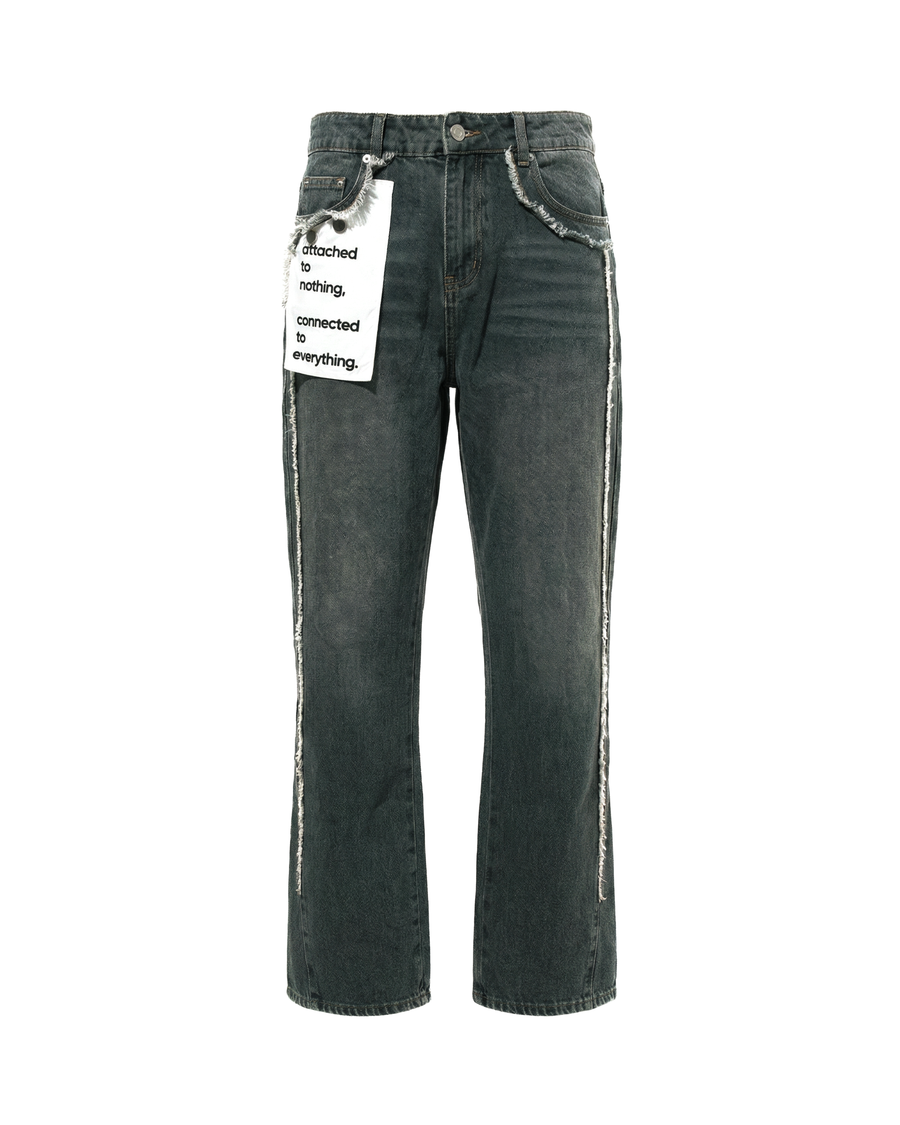 Grey DVNTY Connect Flare Jeans