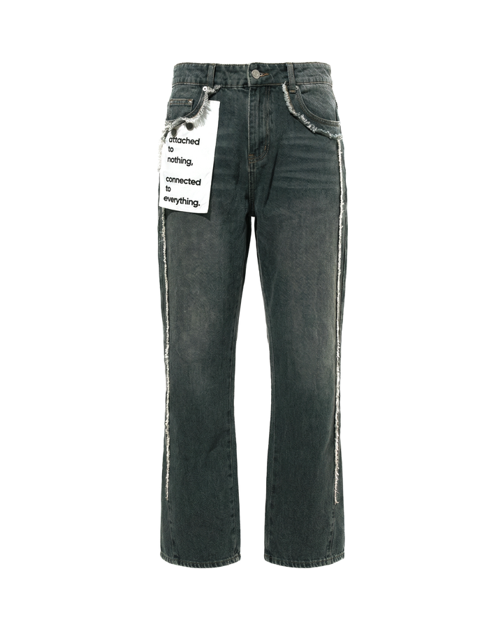 Grey DVNTY Connect Flare Jeans