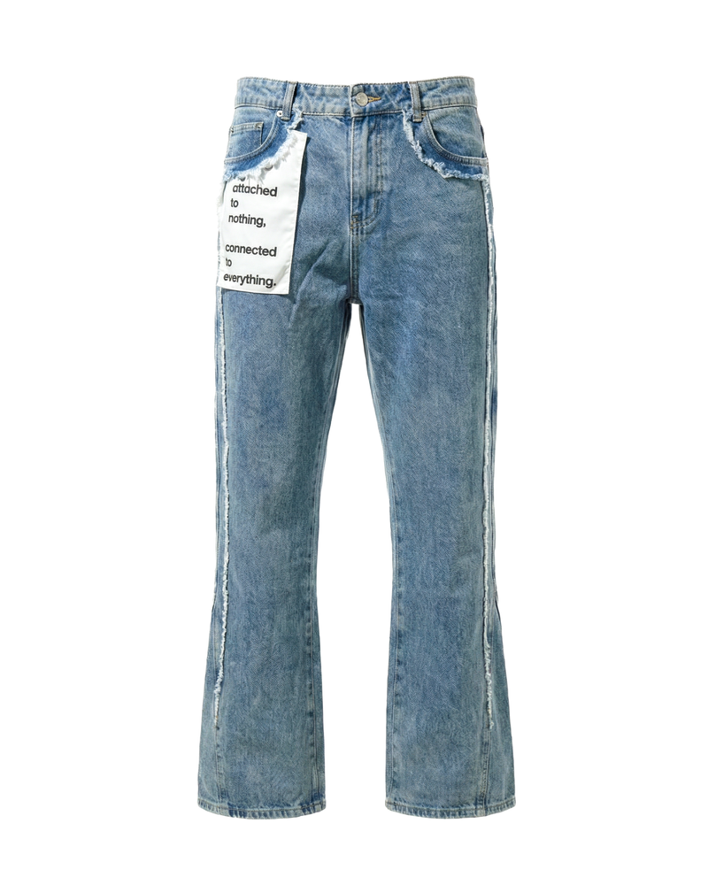 Blue DVNTY Connect Flare Jeans